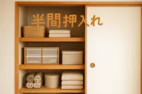 半間押入れの収納アイデアを７つ紹介！すっきり片付く工夫がコレ