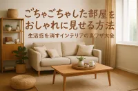 ごちゃごちゃした部屋をおしゃれに見せる方法｜生活感を消すインテリアの裏ワザ大全