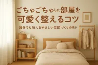 ごちゃごちゃした部屋を可愛く整えるコツ｜雑多でも映えるやさしい空間づくりの攻略法