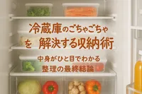 冷蔵庫のごちゃごちゃを解決する収納術｜中身がひと目でわかる整理の最終結論