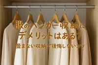 服のハンガー収納にデメリットはある？畳まない収納で後悔しないコツ