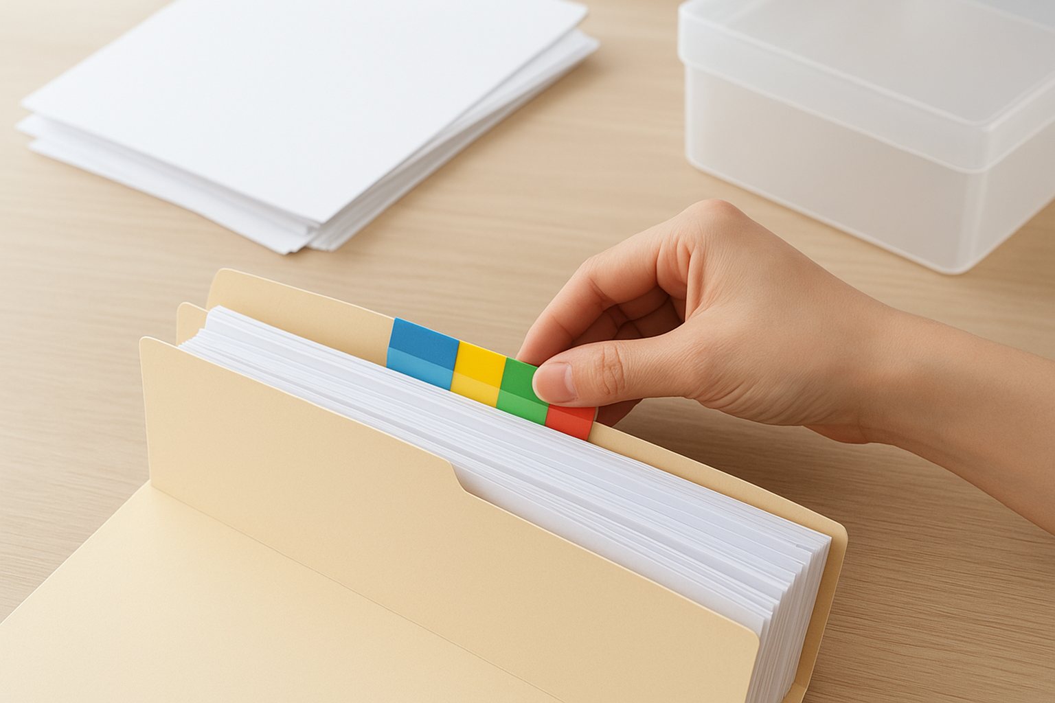 なぜ100均のインデックスが書類整理に効果的なのか