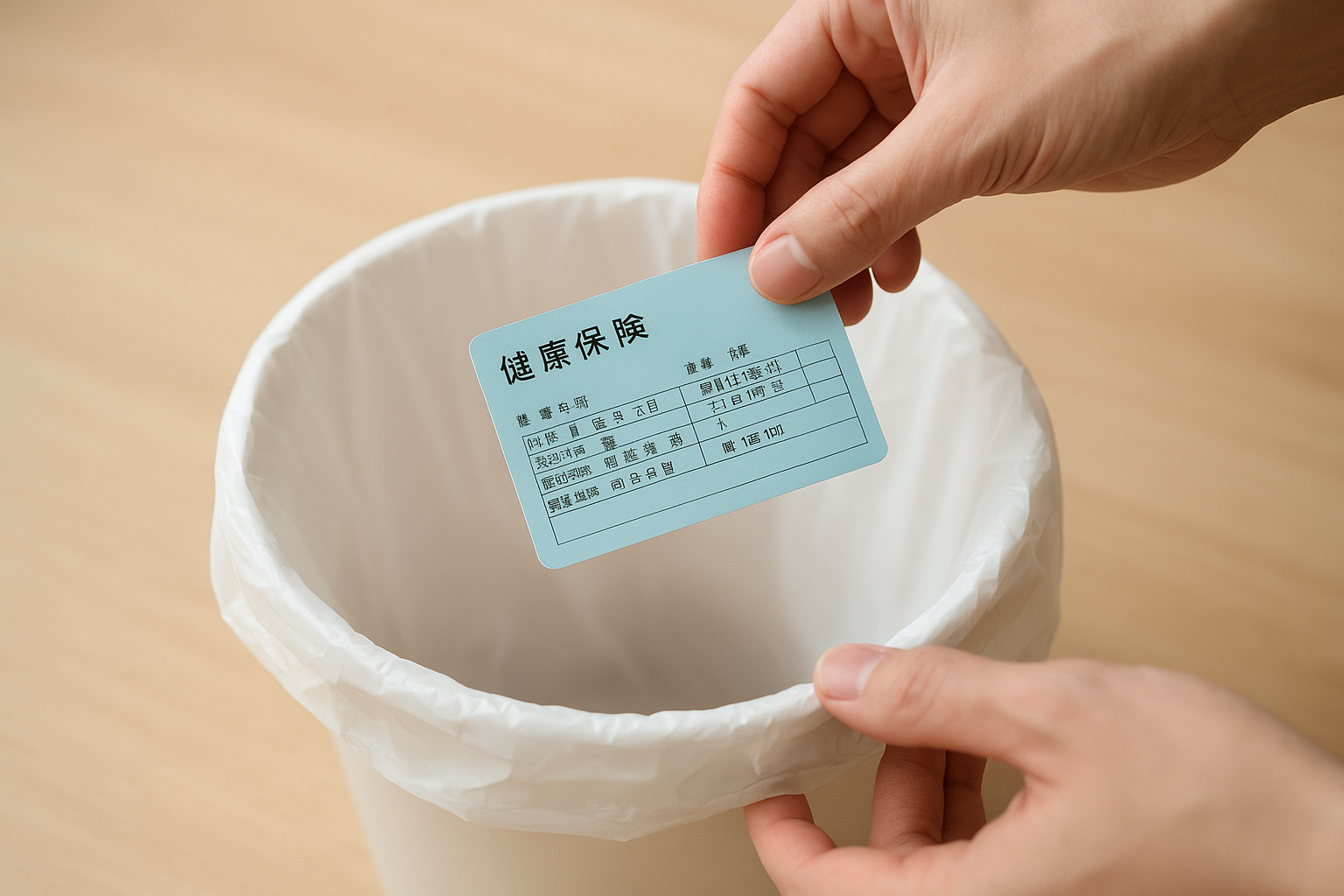 健康保険証を捨てていいタイミング