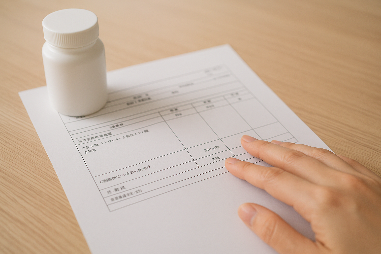 調剤明細書は捨てずに保管しましょう