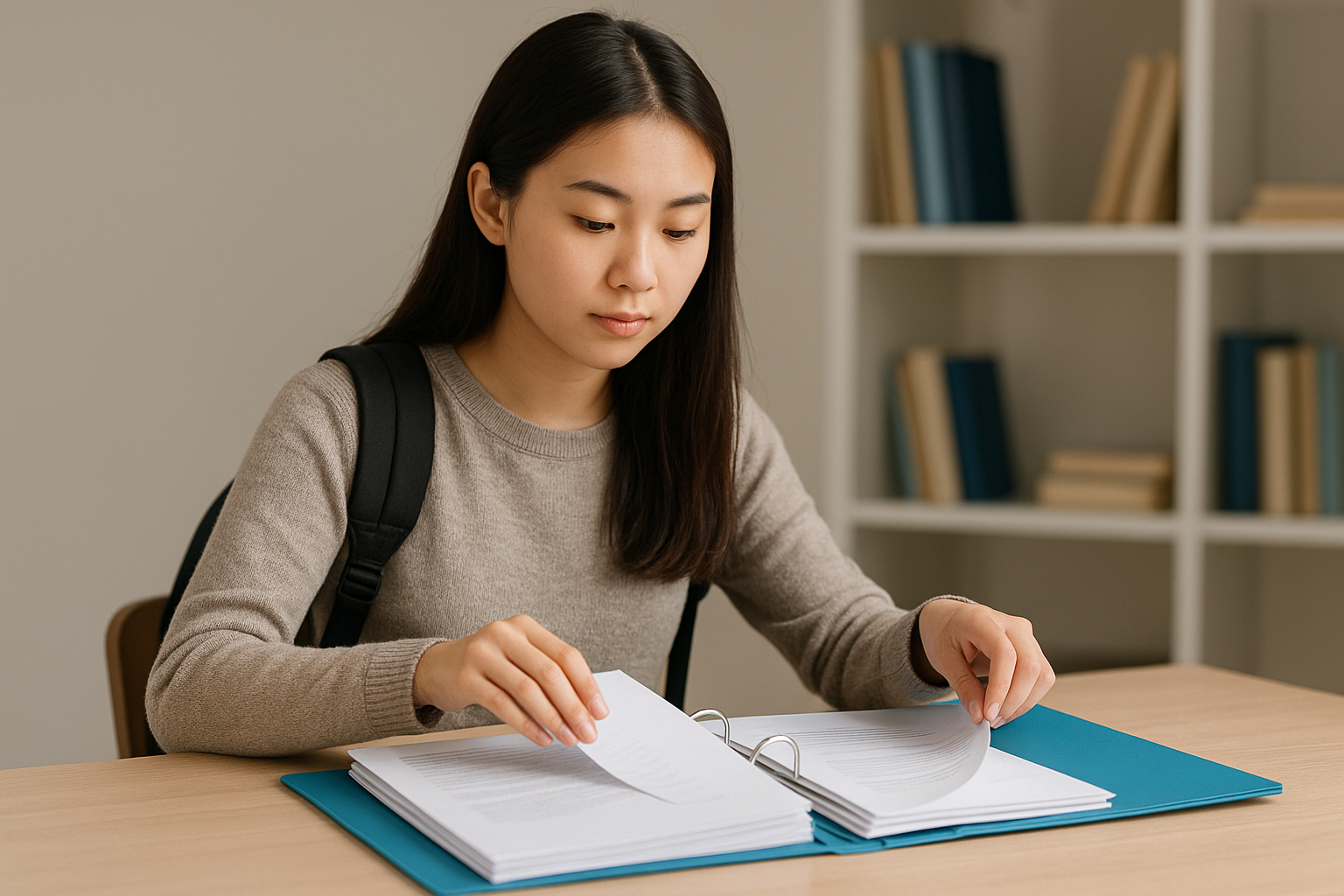 大学生にはファイルでのプリント整理がおすすめ