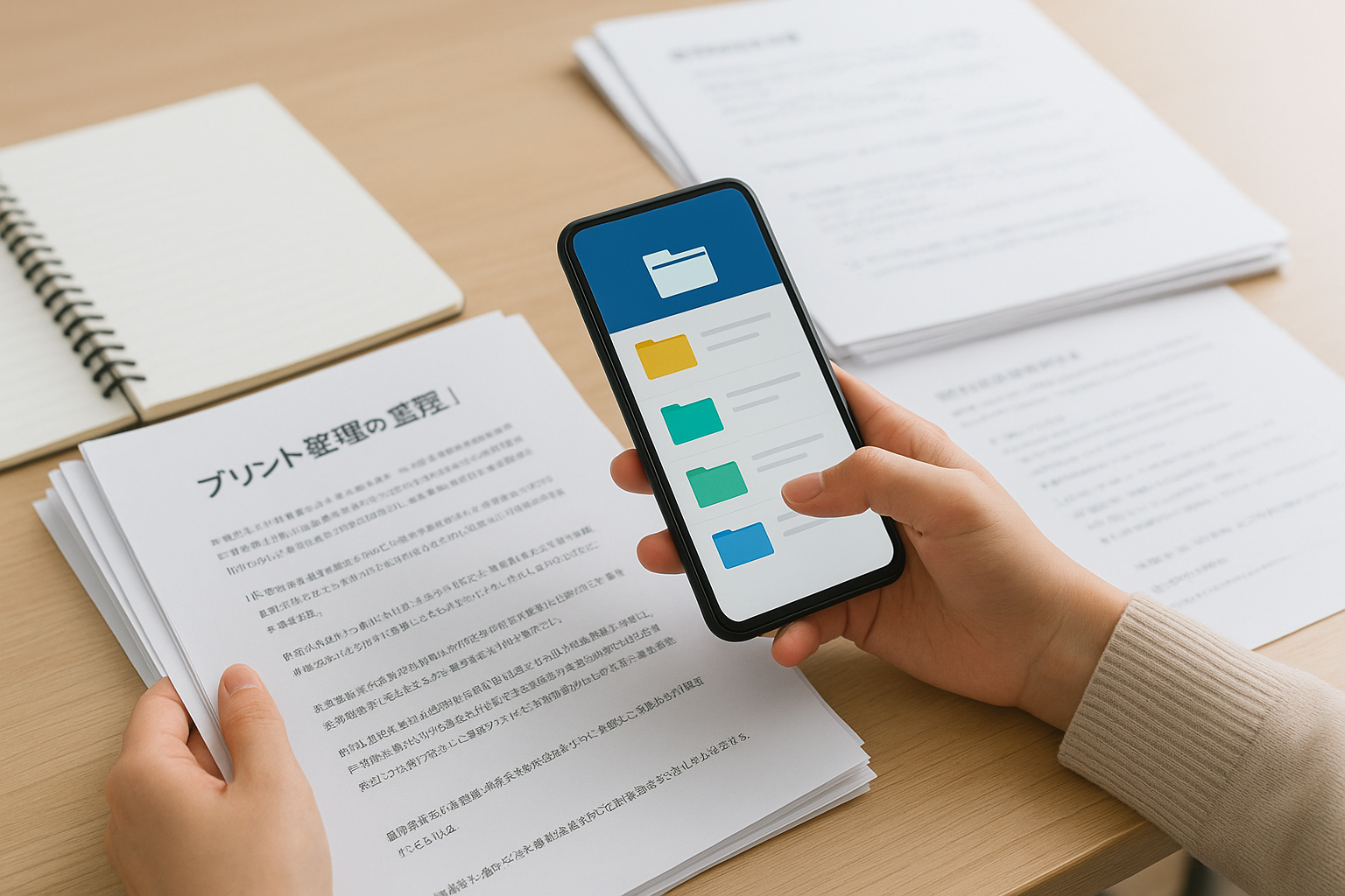 プリント整理アプリが便利な理由