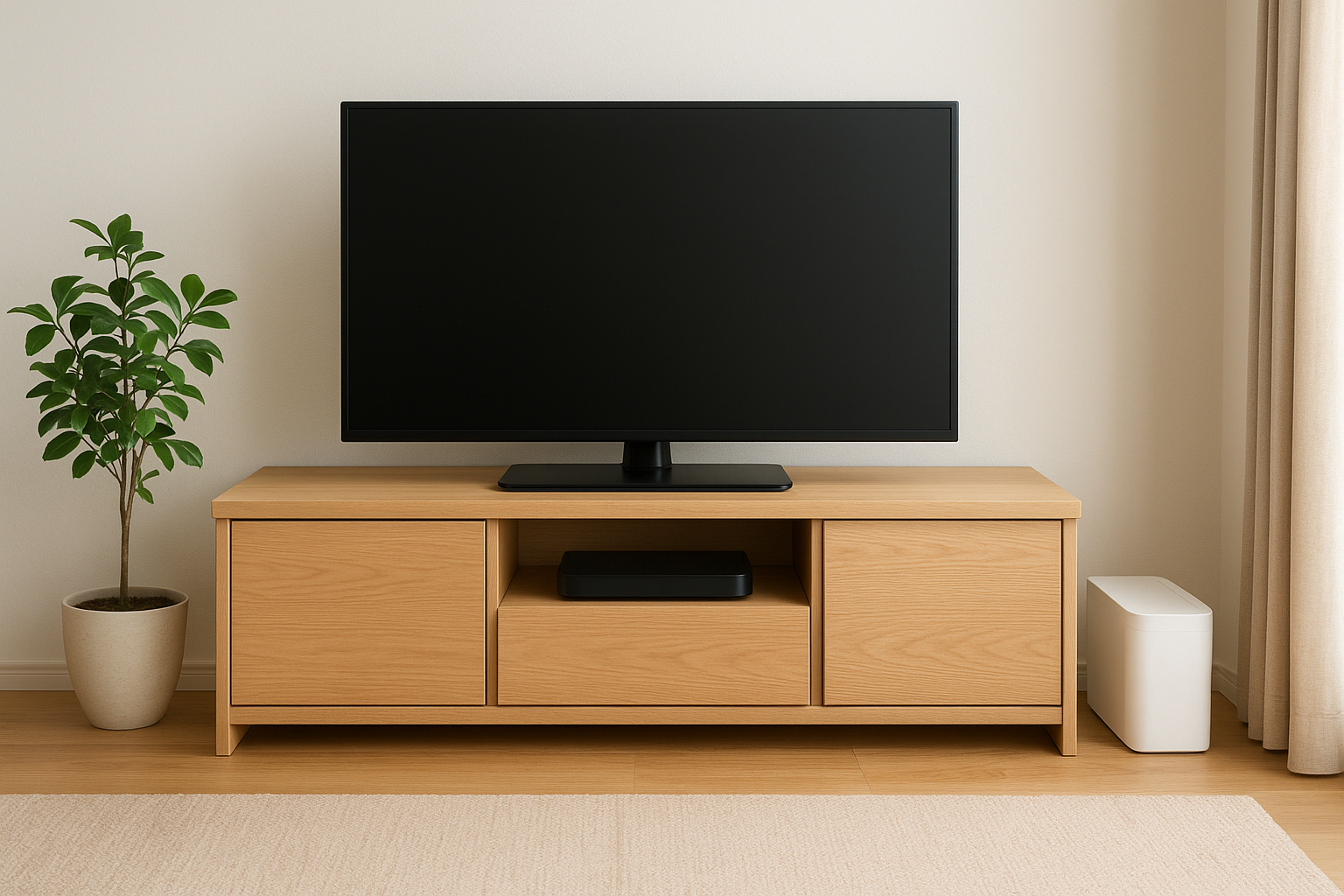 テレビ周りをスッキリさせる基本の考え方
